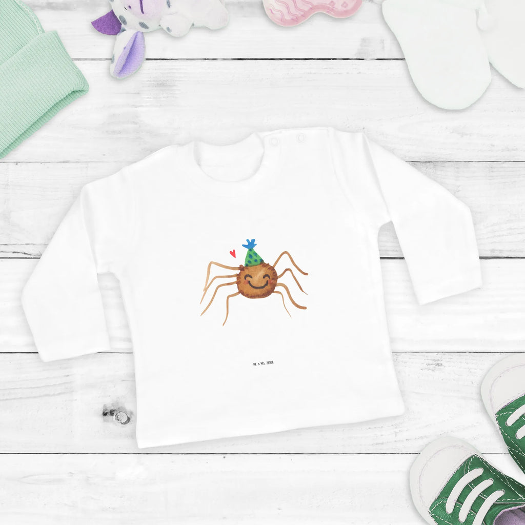 Baby Longsleeve Spinne Agathe Party Mädchen, Jungen, Baby, Langarm, Bio, Kleidung, Spinne Agathe, Spinne, Agathe, Videos, Merchandise, Selbstliebe, Wunder, Motivation, Glück