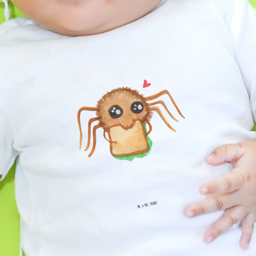 Baby Longsleeve Spinne Agathe Sandwich Mädchen, Jungen, Baby, Langarm, Bio, Kleidung, Spinne Agathe, Spinne, Agathe, Videos, Merchandise, Glück, Mut, Hungrig, Verfressen, Lebensfreude, Alles wird gut, Hunger