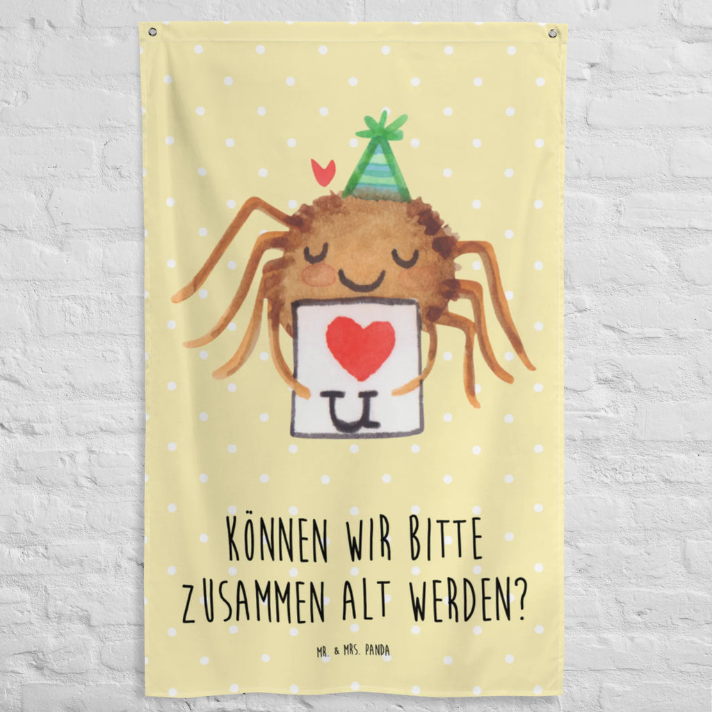 Wandteppich Spinne Agathe Brief Wandbehang, Dekoration, Boho, Wandteppich, Wandtuch, Wanddeko, Tapisserie, Tapestry, Wandbild, Textil-Kunst, Schmuck-Wandbehang, Wand Deko, Kinderzimmer, Kinderzimmer Wand, Kinderzimmer Deko, Kinderzimmer Wanddeko, Spinne Agathe, Spinne, Agathe, Videos, Merchandise, Liebesbeweis, Ich Liebe dich, Heiratsantrag, Verliebt, Liebespaar, Liebesgeschenk, Treuebeweis, Treuetest