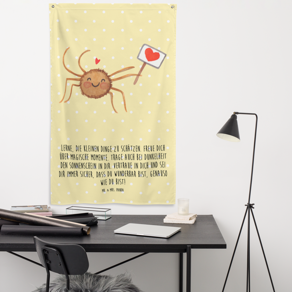 Wandteppich Spinne Agathe Motivation Wandbehang, Dekoration, Boho, Wandteppich, Wandtuch, Wanddeko, Tapisserie, Tapestry, Wandbild, Textil-Kunst, Schmuck-Wandbehang, Wand Deko, Kinderzimmer, Kinderzimmer Wand, Kinderzimmer Deko, Kinderzimmer Wanddeko, Spinne Agathe, Spinne, Agathe, Videos, Merchandise, Motivation, Glück, Liebe, Vertrauen, Dankeschön