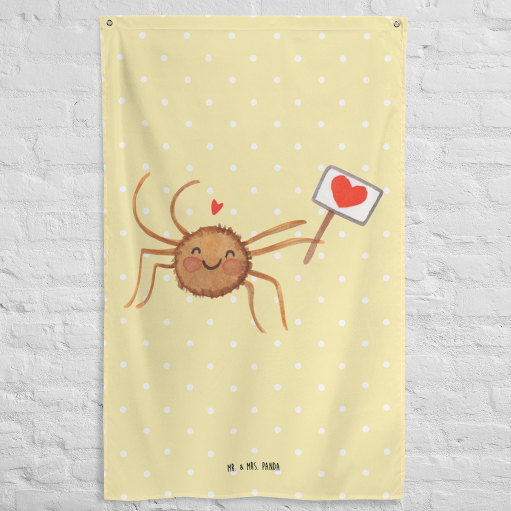 Wandteppich Spinne Agathe Motivation Wandbehang, Dekoration, Boho, Wandteppich, Wandtuch, Wanddeko, Tapisserie, Tapestry, Wandbild, Textil-Kunst, Schmuck-Wandbehang, Wand Deko, Kinderzimmer, Kinderzimmer Wand, Kinderzimmer Deko, Kinderzimmer Wanddeko, Spinne Agathe, Spinne, Agathe, Videos, Merchandise, Motivation, Glück, Liebe, Vertrauen, Dankeschön