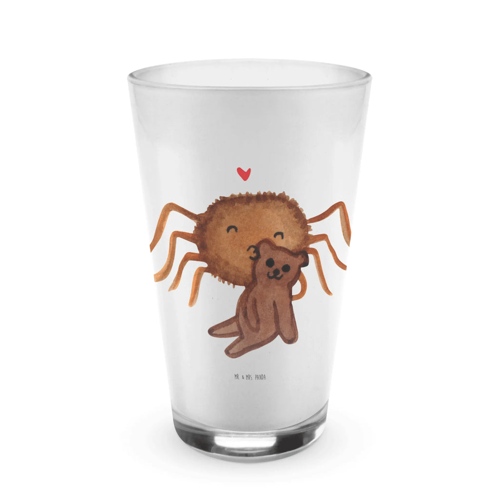 Glas Spinne Agathe Teddy Cappuccino Glas, Glas, Cappuccino Tasse, Latte Macchiato, Spinne Agathe, Spinne, Agathe, Videos, Merchandise, Freundschaft, Liebesgeschenk, Verliebt, Liebesbeweis, Teddy, Treue, Miteinander, Dankeschön