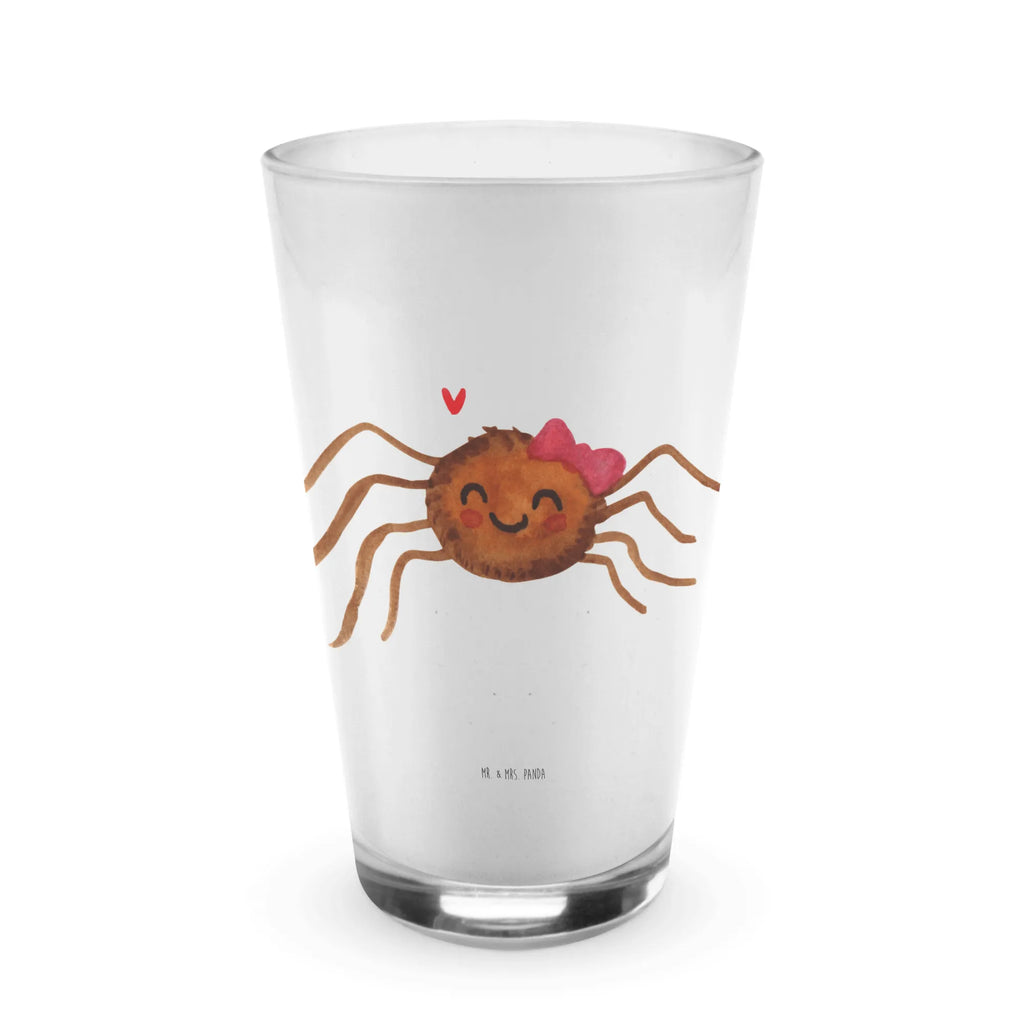 Glas Spinne Agathe Freude Cappuccino Glas, Glas, Cappuccino Tasse, Latte Macchiato, Spinne Agathe, Spinne, Agathe, Videos, Merchandise, Viral, Viraler Hit, Trend, Beliebte Spinne