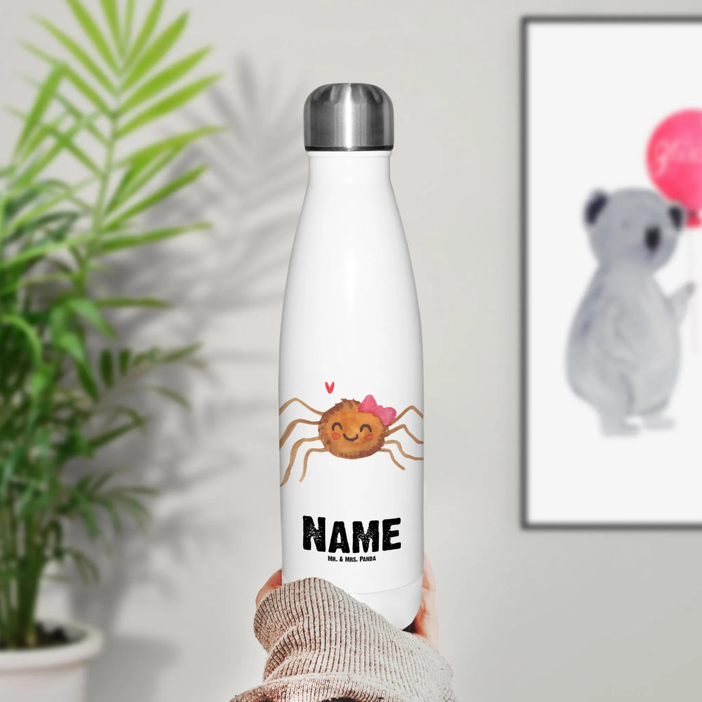 Personalisierte Thermosflasche Spinne Agathe Freude Personalisierte Isolierflasche, Personalisierte Thermoflasche, Personalisierte Trinkflasche, Trinkflasche Mit Namen, Wunschname, Bedrucken, Namensflasche, Spinne Agathe, Spinne, Agathe, Videos, Merchandise, Viral, Viraler Hit, Trend, Beliebte Spinne