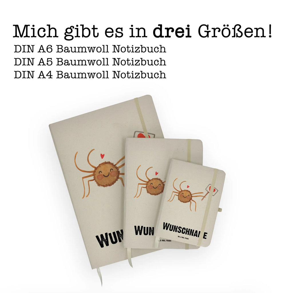 DIN A4 Personalisiertes Notizbuch Spinne Agathe Motivation Personalisiertes Notizbuch, Notizbuch mit Namen, Notizbuch bedrucken, Personalisierung, Namensbuch, Namen, Spinne Agathe, Spinne, Agathe, Videos, Merchandise, Motivation, Glück, Liebe, Vertrauen, Dankeschön