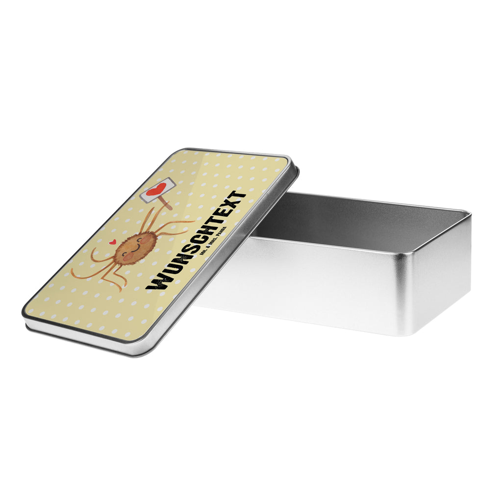 Personalisierte Metalldose Spinne Agathe Motivation Personalisierte Metalldose, Dose mit Namen, Namensdose, Kiste mit Namen, Namenskiste, Spinne Agathe, Spinne, Agathe, Videos, Merchandise, Motivation, Glück, Liebe, Vertrauen, Dankeschön