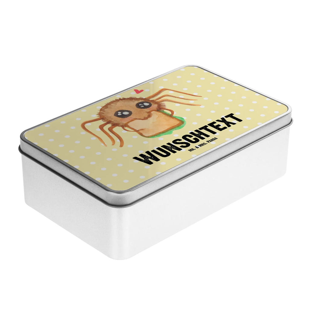 Personalisierte Metalldose Spinne Agathe Sandwich Personalisierte Metalldose, Dose mit Namen, Namensdose, Kiste mit Namen, Namenskiste, Spinne Agathe, Spinne, Agathe, Videos, Merchandise, Glück, Mut, Hungrig, Verfressen, Lebensfreude, Alles wird gut, Hunger