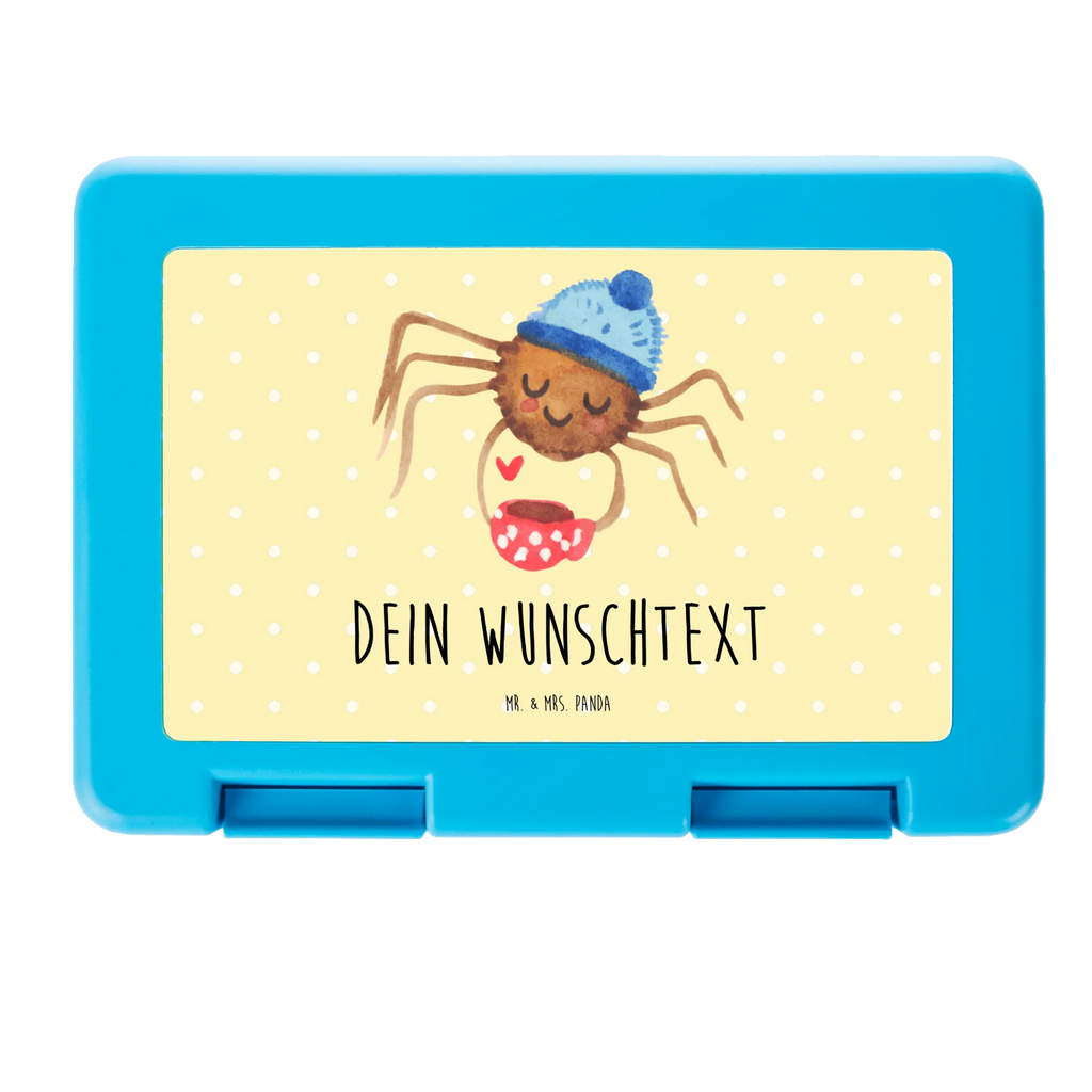 Personalisierte Brotdose Spinne Agathe Kaffee Brotdose personalisiert, Brotbox, Snackbox, Lunch box, Butterbrotdose, Brotzeitbox, Spinne Agathe, Spinne, Agathe, Videos, Merchandise, Kaffee, Morgen, Morgenmuffel, Lebensweisheiten, Weiser Spruch