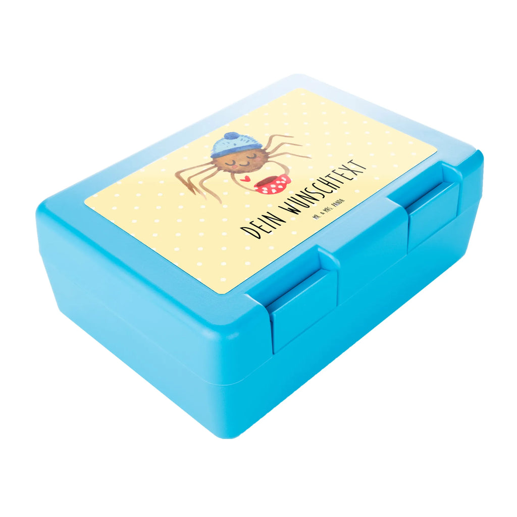 Personalisierte Brotdose Spinne Agathe Kaffee Brotdose personalisiert, Brotbox, Snackbox, Lunch box, Butterbrotdose, Brotzeitbox, Spinne Agathe, Spinne, Agathe, Videos, Merchandise, Kaffee, Morgen, Morgenmuffel, Lebensweisheiten, Weiser Spruch