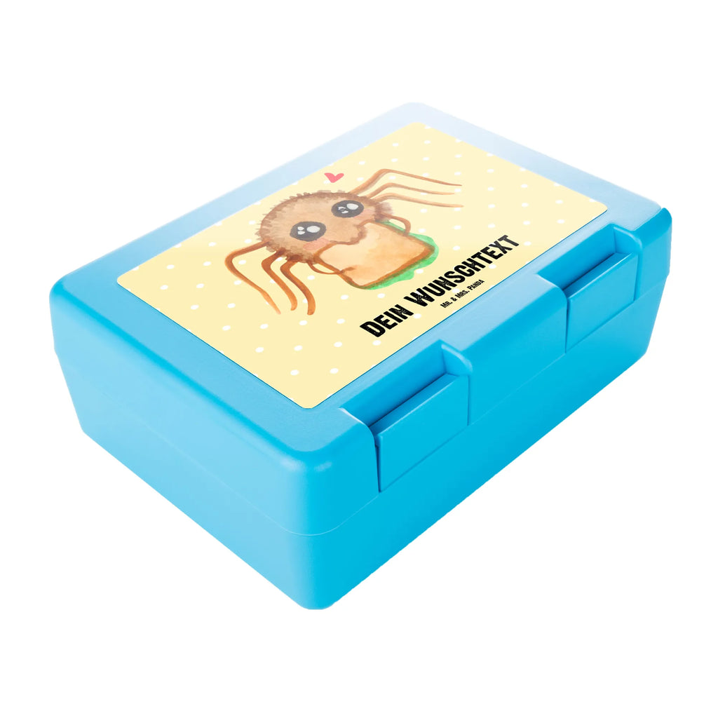 Personalisierte Brotdose Spinne Agathe Sandwich Brotdose personalisiert, Brotbox, Snackbox, Lunch box, Butterbrotdose, Brotzeitbox, Spinne Agathe, Spinne, Agathe, Videos, Merchandise, Glück, Mut, Hungrig, Verfressen, Lebensfreude, Alles wird gut, Hunger