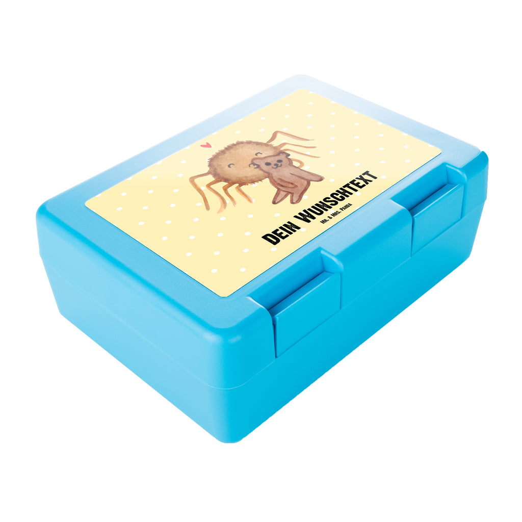 Personalisierte Brotdose Spinne Agathe Teddy Brotdose personalisiert, Brotbox, Snackbox, Lunch box, Butterbrotdose, Brotzeitbox, Spinne Agathe, Spinne, Agathe, Videos, Merchandise, Freundschaft, Liebesgeschenk, Verliebt, Liebesbeweis, Teddy, Treue, Miteinander, Dankeschön