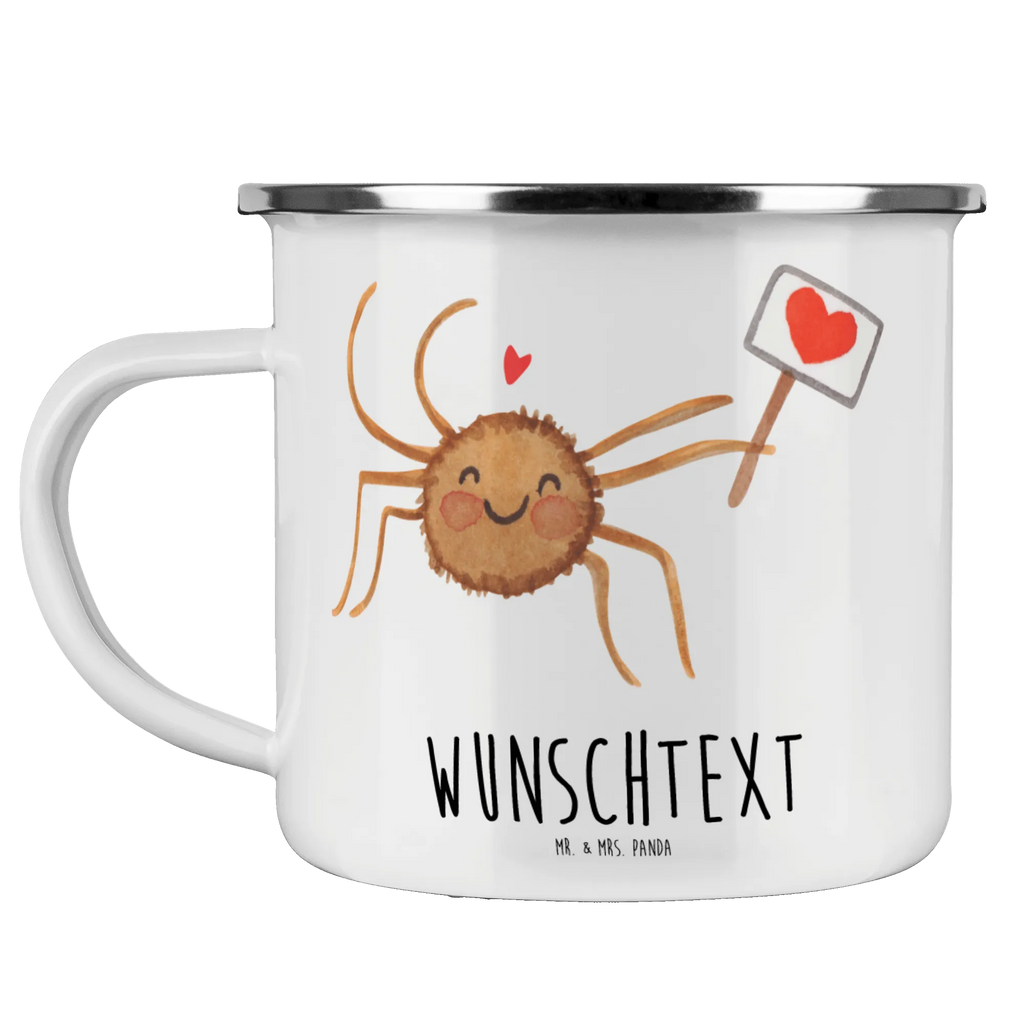 Personalisierte Emaille Tasse Spinne Agathe Motivation Emaille Tasse personalisiert, Emaille Tasse mit Namen, Campingtasse personalisiert, Namenstasse, Campingtasse bedrucken, Campinggeschirr personalsisert, tasse mit namen, personalisierte tassen, personalisierte tasse, tasse selbst gestalten, tasse bedrucken, tassen bedrucken, Spinne Agathe, Spinne, Agathe, Videos, Merchandise, Motivation, Glück, Liebe, Vertrauen, Dankeschön