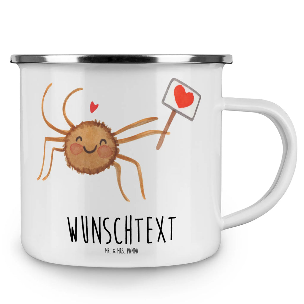 Personalisierte Emaille Tasse Spinne Agathe Motivation Emaille Tasse personalisiert, Emaille Tasse mit Namen, Campingtasse personalisiert, Namenstasse, Campingtasse bedrucken, Campinggeschirr personalsisert, tasse mit namen, personalisierte tassen, personalisierte tasse, tasse selbst gestalten, tasse bedrucken, tassen bedrucken, Spinne Agathe, Spinne, Agathe, Videos, Merchandise, Motivation, Glück, Liebe, Vertrauen, Dankeschön