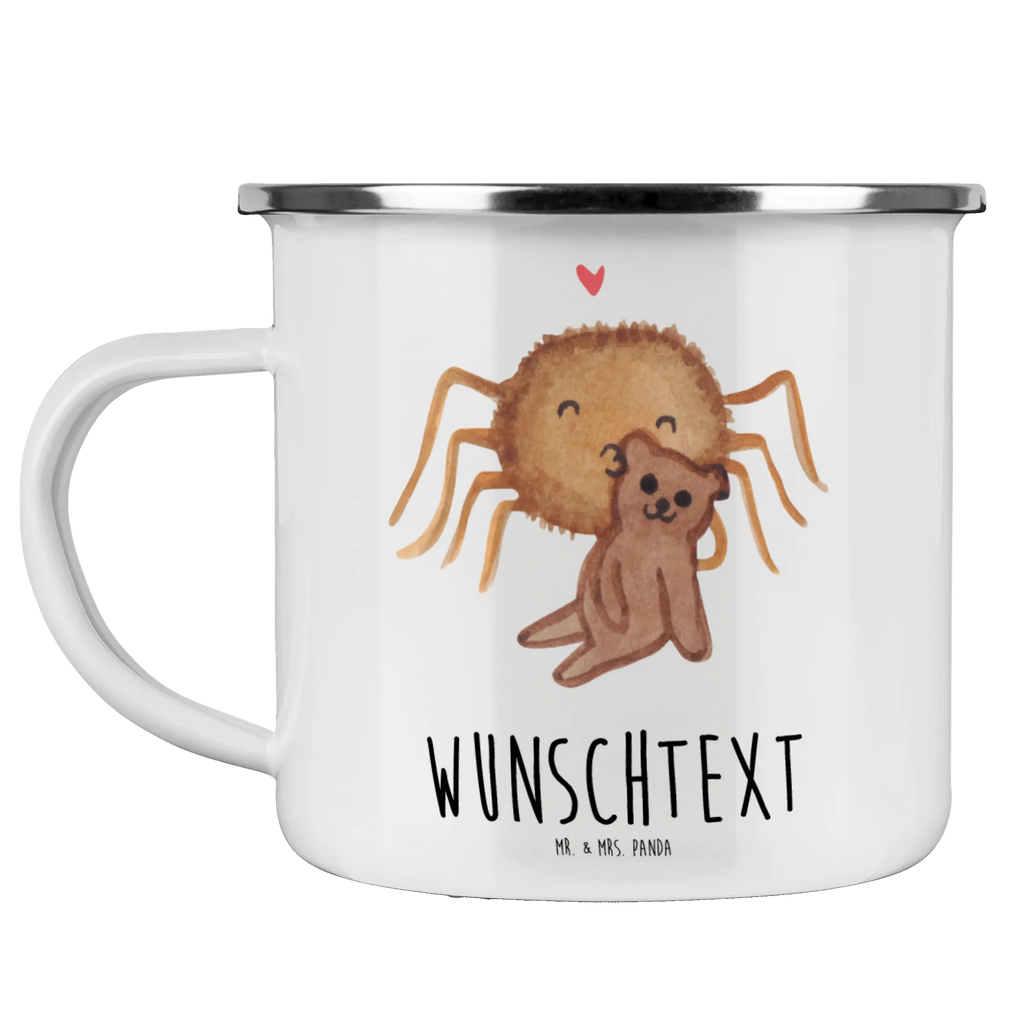 Personalisierte Emaille Tasse Spinne Agathe Teddy Emaille Tasse personalisiert, Emaille Tasse mit Namen, Campingtasse personalisiert, Namenstasse, Campingtasse bedrucken, Campinggeschirr personalsisert, tasse mit namen, personalisierte tassen, personalisierte tasse, tasse selbst gestalten, tasse bedrucken, tassen bedrucken, Spinne Agathe, Spinne, Agathe, Videos, Merchandise, Freundschaft, Liebesgeschenk, Verliebt, Liebesbeweis, Teddy, Treue, Miteinander, Dankeschön