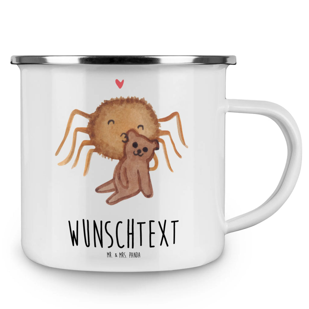 Personalisierte Emaille Tasse Spinne Agathe Teddy Emaille Tasse personalisiert, Emaille Tasse mit Namen, Campingtasse personalisiert, Namenstasse, Campingtasse bedrucken, Campinggeschirr personalsisert, tasse mit namen, personalisierte tassen, personalisierte tasse, tasse selbst gestalten, tasse bedrucken, tassen bedrucken, Spinne Agathe, Spinne, Agathe, Videos, Merchandise, Freundschaft, Liebesgeschenk, Verliebt, Liebesbeweis, Teddy, Treue, Miteinander, Dankeschön