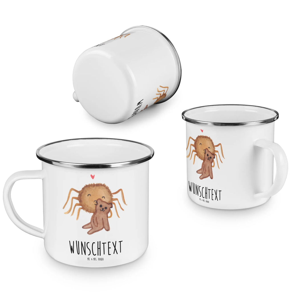 Personalisierte Emaille Tasse Spinne Agathe Teddy Emaille Tasse personalisiert, Emaille Tasse mit Namen, Campingtasse personalisiert, Namenstasse, Campingtasse bedrucken, Campinggeschirr personalsisert, tasse mit namen, personalisierte tassen, personalisierte tasse, tasse selbst gestalten, tasse bedrucken, tassen bedrucken, Spinne Agathe, Spinne, Agathe, Videos, Merchandise, Freundschaft, Liebesgeschenk, Verliebt, Liebesbeweis, Teddy, Treue, Miteinander, Dankeschön