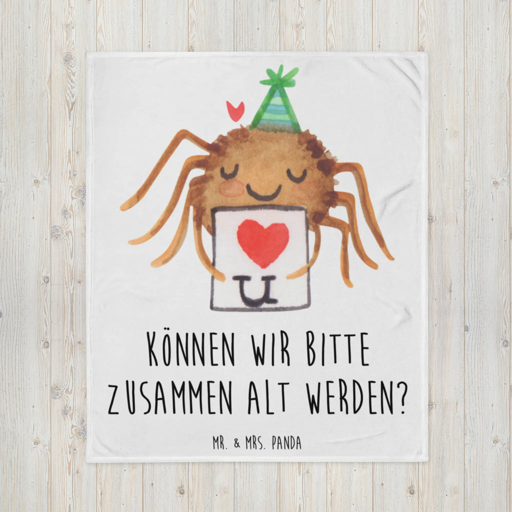 Kuscheldecke Spinne Agathe Brief Decke, Wohndecke, Tagesdecke, Wolldecke, Sofadecke, Spinne Agathe, Spinne, Agathe, Videos, Merchandise, Liebesbeweis, Ich Liebe dich, Heiratsantrag, Verliebt, Liebespaar, Liebesgeschenk, Treuebeweis, Treuetest