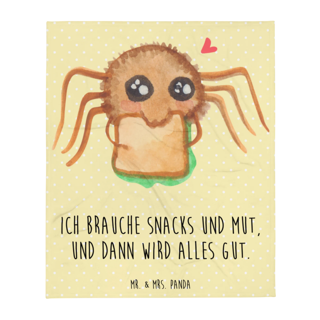 Kuscheldecke Spinne Agathe Sandwich Decke, Wohndecke, Tagesdecke, Wolldecke, Sofadecke, Spinne Agathe, Spinne, Agathe, Videos, Merchandise, Glück, Mut, Hungrig, Verfressen, Lebensfreude, Alles wird gut, Hunger