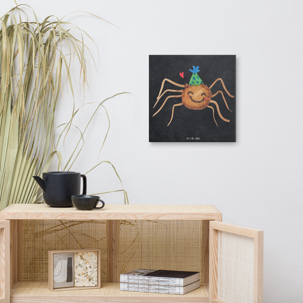 Leinwand Bild Spinne Agathe Party Leinwand, Bild, Kunstdruck, Wanddeko, Dekoration, Spinne Agathe, Spinne, Agathe, Videos, Merchandise, Selbstliebe, Wunder, Motivation, Glück