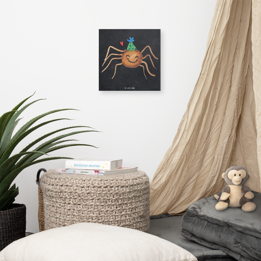 Leinwand Bild Spinne Agathe Party Leinwand, Bild, Kunstdruck, Wanddeko, Dekoration, Spinne Agathe, Spinne, Agathe, Videos, Merchandise, Selbstliebe, Wunder, Motivation, Glück