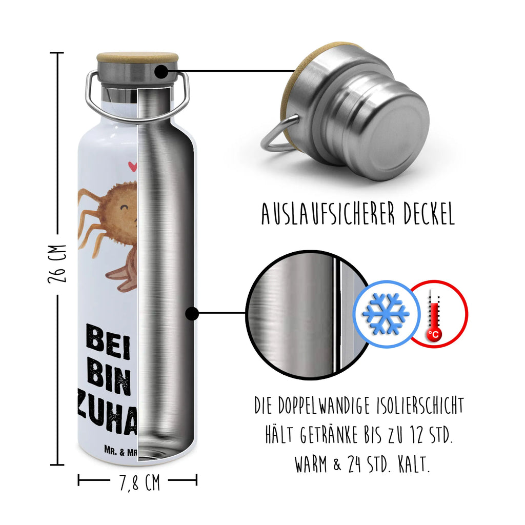 Trinkflasche Spinne Agathe Teddy Thermosflasche, Isolierflasche, Edelstahl, Trinkflasche, isoliert, Wamrhaltefunktion, Sportflasche, Flasche zum Sport, Sportlerflasche, Spinne Agathe, Spinne, Agathe, Videos, Merchandise, Freundschaft, Liebesgeschenk, Verliebt, Liebesbeweis, Teddy, Treue, Miteinander, Dankeschön