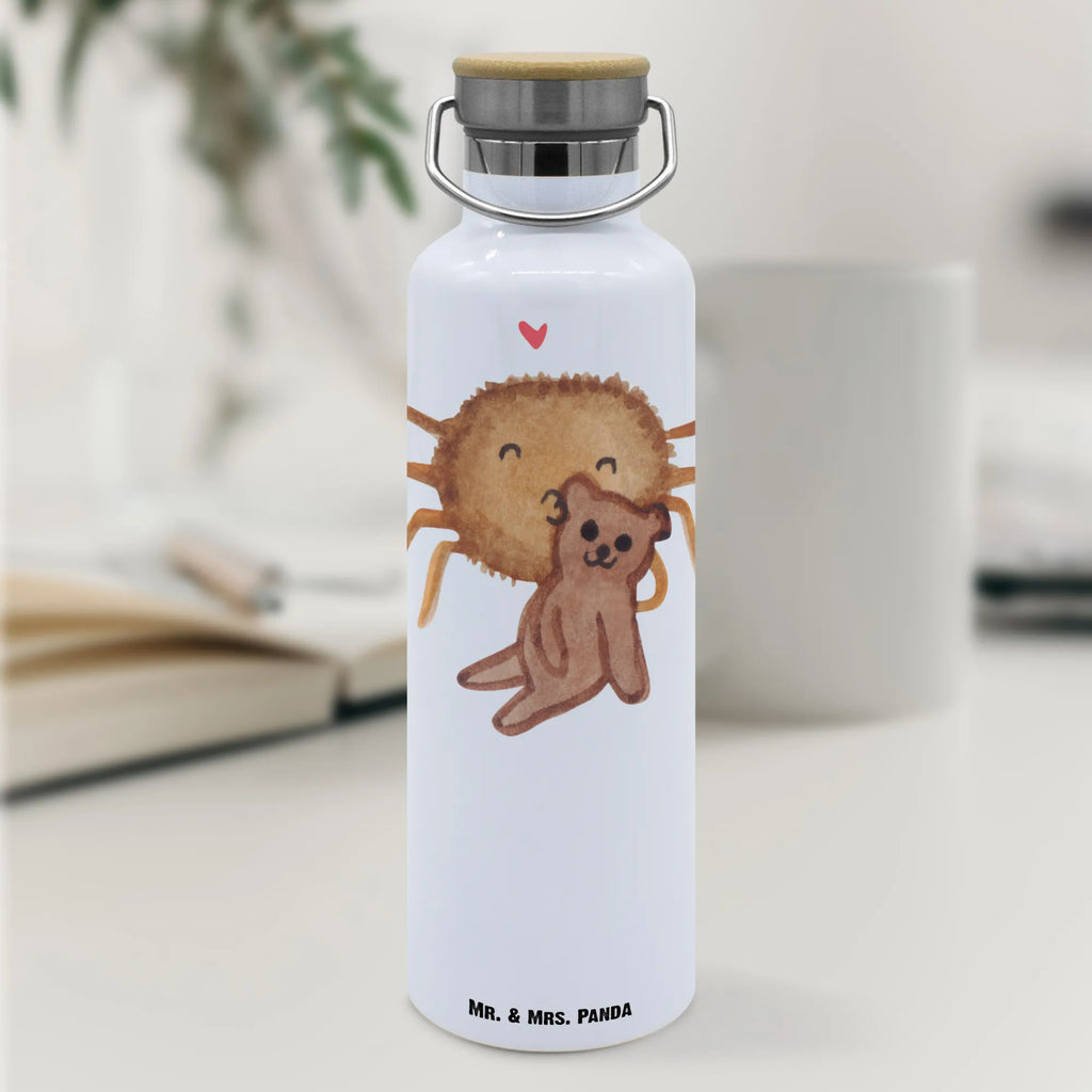 Trinkflasche Spinne Agathe Teddy Thermosflasche, Isolierflasche, Edelstahl, Trinkflasche, isoliert, Wamrhaltefunktion, Sportflasche, Flasche zum Sport, Sportlerflasche, Spinne Agathe, Spinne, Agathe, Videos, Merchandise, Freundschaft, Liebesgeschenk, Verliebt, Liebesbeweis, Teddy, Treue, Miteinander, Dankeschön