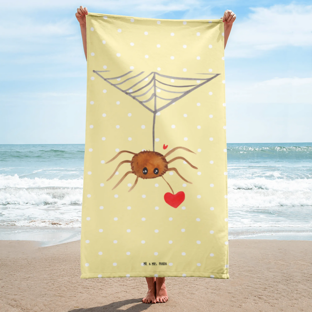 XL Badehandtuch Spinne Agathe Liebe Handtuch, Badetuch, Duschtuch, Strandtuch, Saunatuch, Spinne Agathe, Spinne, Agathe, Videos, Merchandise, Liebe, Verliebt, Liebesbeweis, Liebesgeschenk