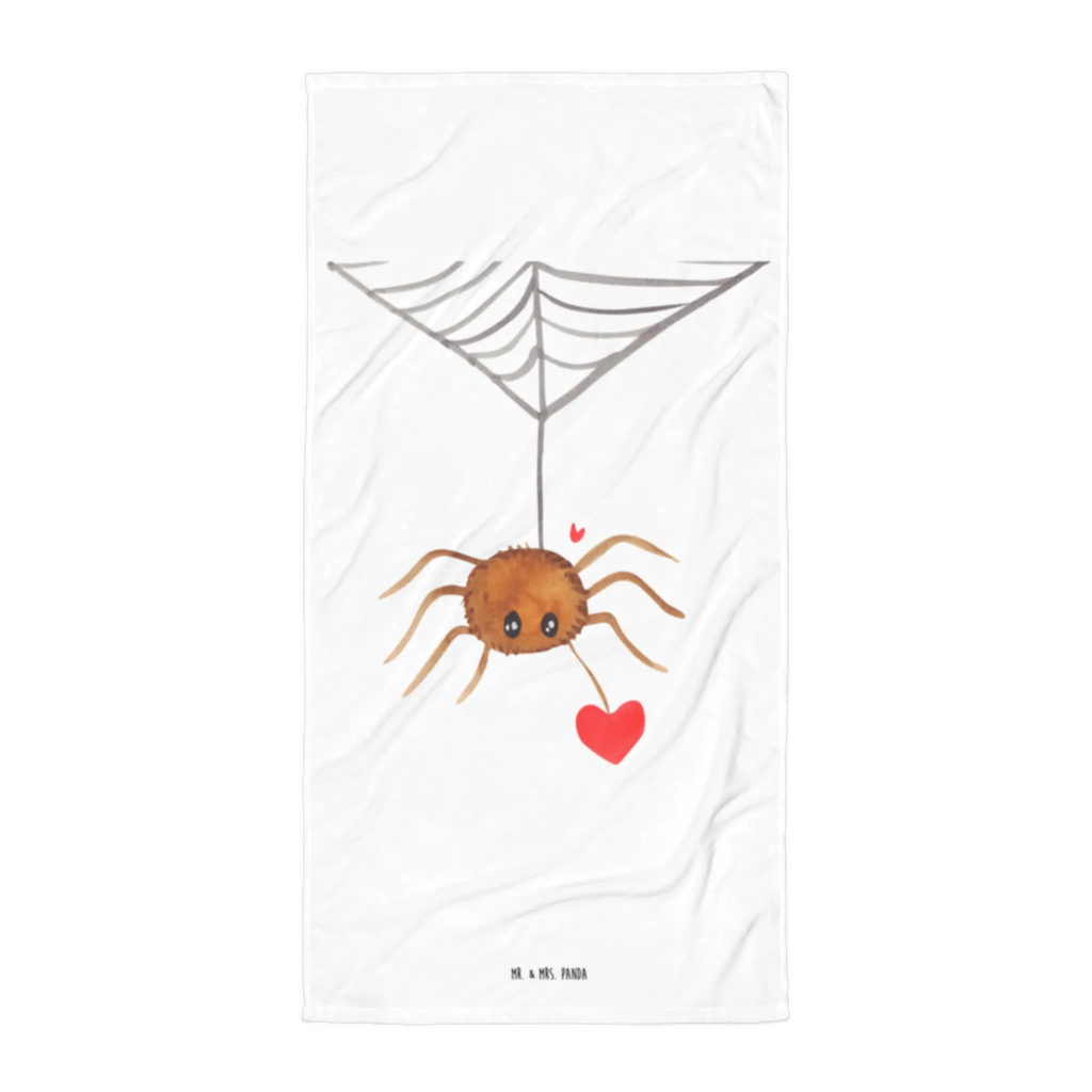 XL Badehandtuch Spinne Agathe Liebe Handtuch, Badetuch, Duschtuch, Strandtuch, Saunatuch, Spinne Agathe, Spinne, Agathe, Videos, Merchandise, Liebe, Verliebt, Liebesbeweis, Liebesgeschenk