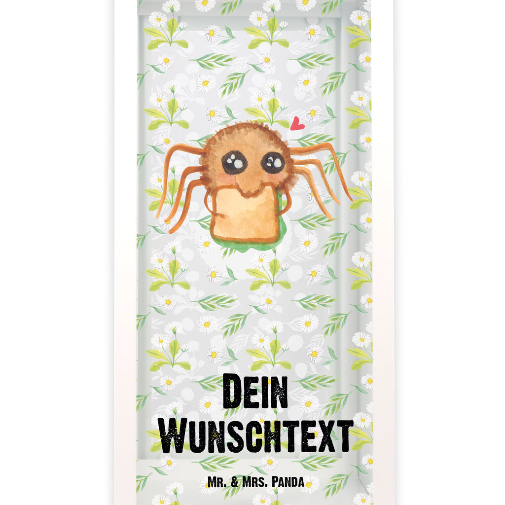 Personalisierte Deko Laterne Spinne Agathe Sandwich Gartenlampe, Gartenleuchte, Gartendekoration, Gartenlicht, Laterne kleine Laternen, XXL Laternen, Laterne groß, Spinne Agathe, Spinne, Agathe, Videos, Merchandise, Glück, Mut, Hungrig, Verfressen, Lebensfreude, Alles wird gut, Hunger