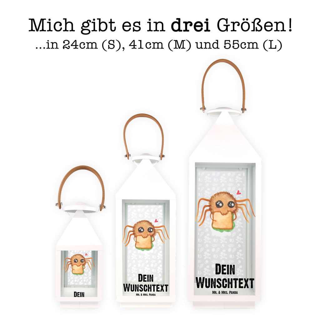 Personalisierte Deko Laterne Spinne Agathe Sandwich Gartenlampe, Gartenleuchte, Gartendekoration, Gartenlicht, Laterne kleine Laternen, XXL Laternen, Laterne groß, Spinne Agathe, Spinne, Agathe, Videos, Merchandise, Glück, Mut, Hungrig, Verfressen, Lebensfreude, Alles wird gut, Hunger