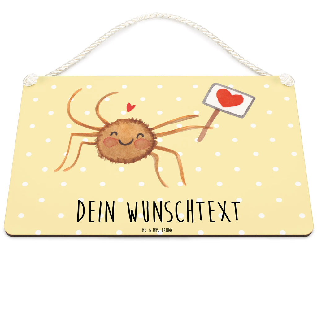 Personalisiertes Deko Schild Spinne Agathe Motivation Dekoschild, Deko Schild, Schild, Tür Schild, Türschild, Holzschild, Wandschild, Wanddeko, Spinne Agathe, Spinne, Agathe, Videos, Merchandise, Motivation, Glück, Liebe, Vertrauen, Dankeschön