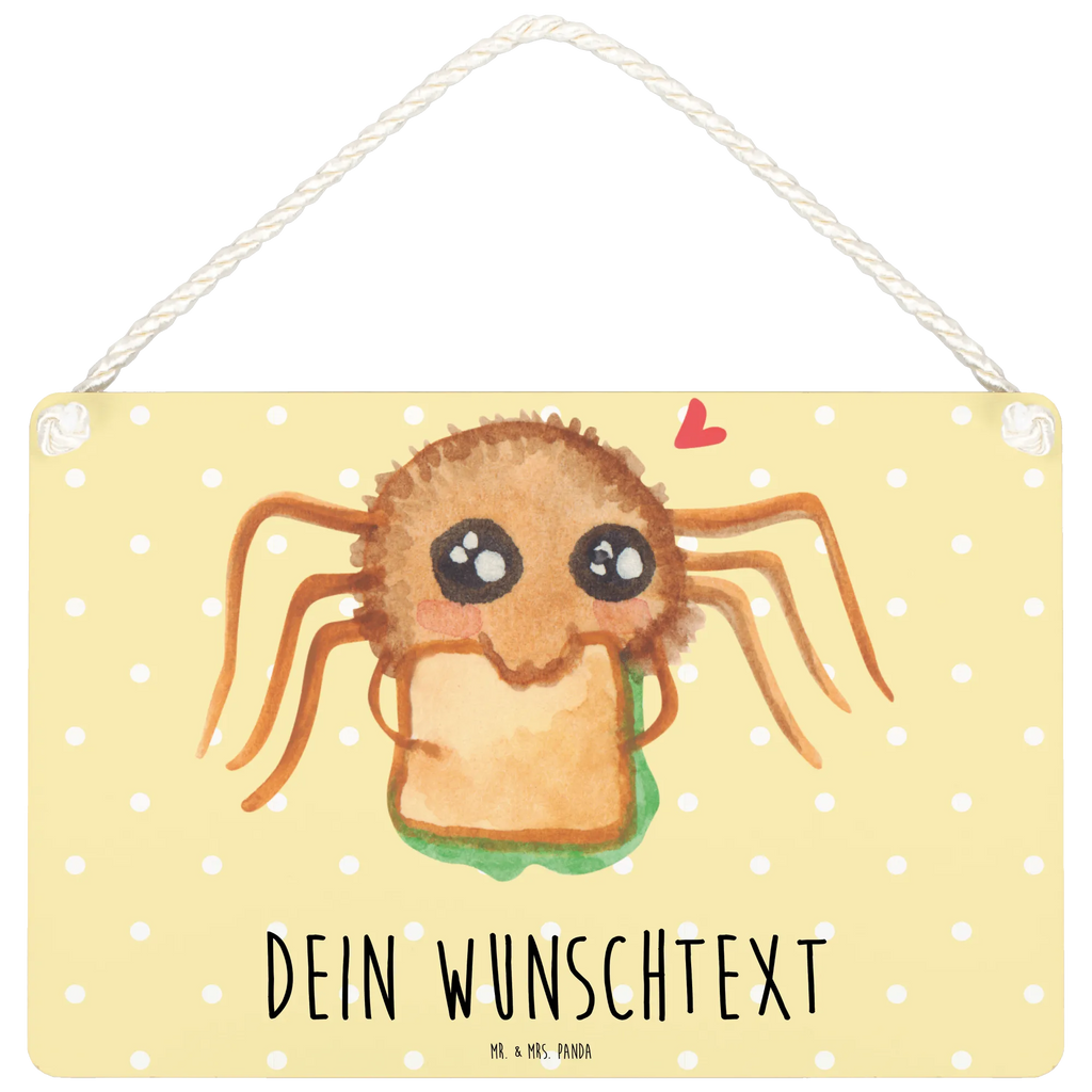 Personalisiertes Deko Schild Spinne Agathe Sandwich Dekoschild, Deko Schild, Schild, Tür Schild, Türschild, Holzschild, Wandschild, Wanddeko, Spinne Agathe, Spinne, Agathe, Videos, Merchandise, Glück, Mut, Hungrig, Verfressen, Lebensfreude, Alles wird gut, Hunger