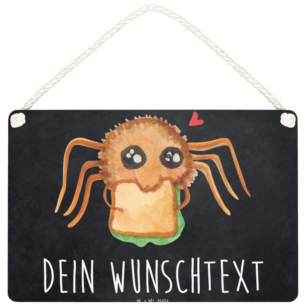 Personalisiertes Deko Schild Spinne Agathe Sandwich Dekoschild, Deko Schild, Schild, Tür Schild, Türschild, Holzschild, Wandschild, Wanddeko, Spinne Agathe, Spinne, Agathe, Videos, Merchandise, Glück, Mut, Hungrig, Verfressen, Lebensfreude, Alles wird gut, Hunger