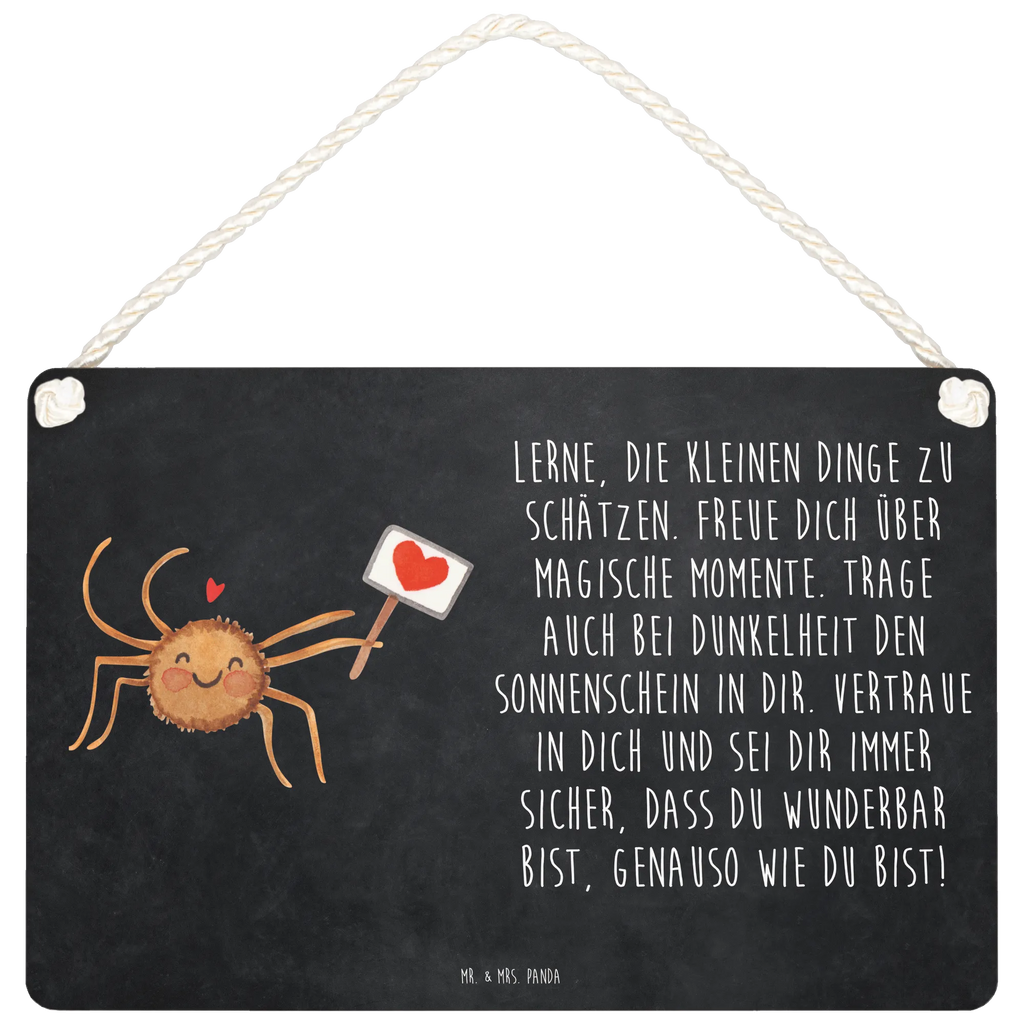 Deko Schild Spinne Agathe Motivation Dekoschild, Deko Schild, Schild, Tür Schild, Türschild, Holzschild, Wandschild, Wanddeko, Spinne Agathe, Spinne, Agathe, Videos, Merchandise, Motivation, Glück, Liebe, Vertrauen, Dankeschön