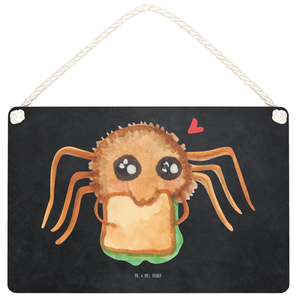 Deko Schild Spinne Agathe Sandwich Dekoschild, Deko Schild, Schild, Tür Schild, Türschild, Holzschild, Wandschild, Wanddeko, Spinne Agathe, Spinne, Agathe, Videos, Merchandise, Glück, Mut, Hungrig, Verfressen, Lebensfreude, Alles wird gut, Hunger