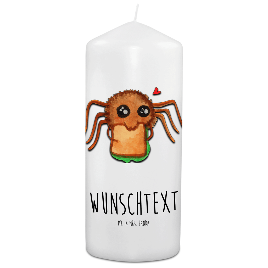 Personalisierte Kerze Spinne Agathe Sandwich Kerze, Taufkerze, Kommunionskerze, Geburtstagskerze, Geschenk Kerze, Taufgeschenk Kerze, Kerze mit Druck, Besondere Kerze, Geschenkidee Kerze, Kerze für Kommunion, kerze personalisiert, personalisierte kerze, personalisierte kerzen, Spinne Agathe, Spinne, Agathe, Videos, Merchandise, Glück, Mut, Hungrig, Verfressen, Lebensfreude, Alles wird gut, Hunger