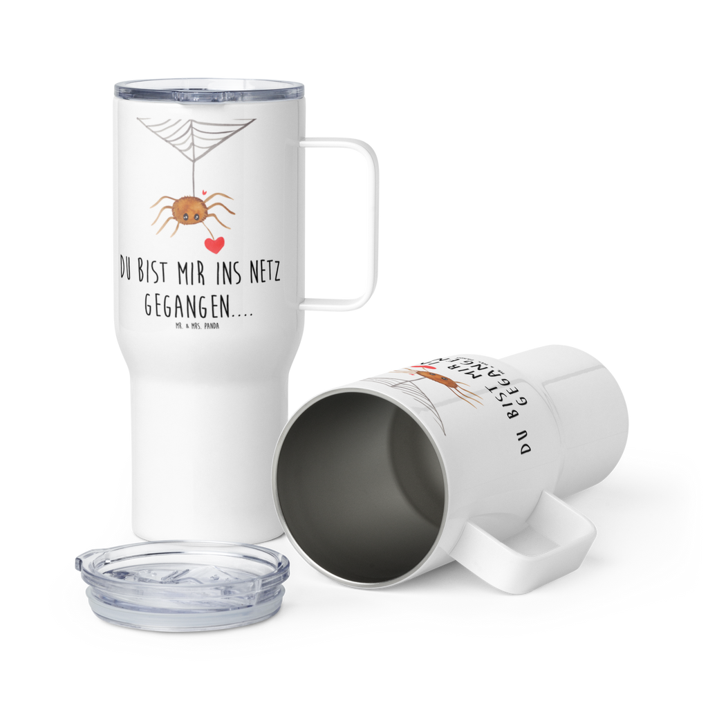 XXL Thermobecher Spinne Agathe Liebe Thermobecher, XL Thermobecher, Reisebecher, XL Reisetasse, Großer Thermobecher, Autobecher, Jumbo Becher, Spinne Agathe, Spinne, Agathe, Videos, Merchandise, Liebe, Verliebt, Liebesbeweis, Liebesgeschenk