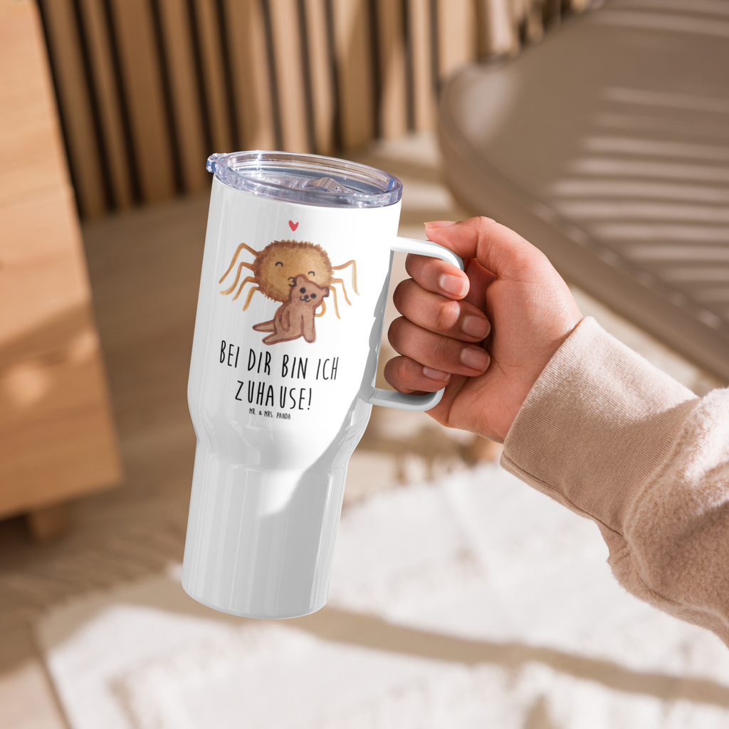 XXL Thermobecher Spinne Agathe Teddy Thermobecher, XL Thermobecher, Reisebecher, XL Reisetasse, Großer Thermobecher, Autobecher, Jumbo Becher, Spinne Agathe, Spinne, Agathe, Videos, Merchandise, Freundschaft, Liebesgeschenk, Verliebt, Liebesbeweis, Teddy, Treue, Miteinander, Dankeschön