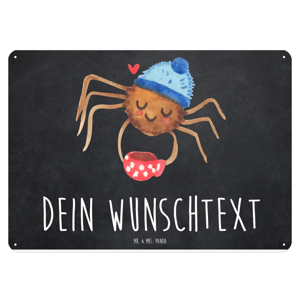 Personalisiertes Blechschild Spinne Agathe Kaffee Blechschild, Metallschild, Geschenk Schild, Schild, Magnet-Metall-Schild, Deko Schild, Wandschild, Wand-Dekoration, Türschild, Spinne Agathe, Spinne, Agathe, Videos, Merchandise, Kaffee, Morgen, Morgenmuffel, Lebensweisheiten, Weiser Spruch