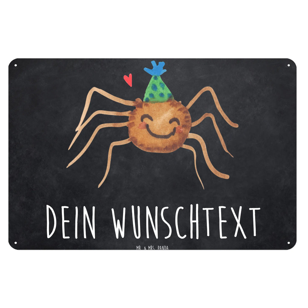 Personalisiertes Blechschild Spinne Agathe Party Blechschild, Metallschild, Geschenk Schild, Schild, Magnet-Metall-Schild, Deko Schild, Wandschild, Wand-Dekoration, Türschild, Spinne Agathe, Spinne, Agathe, Videos, Merchandise, Selbstliebe, Wunder, Motivation, Glück