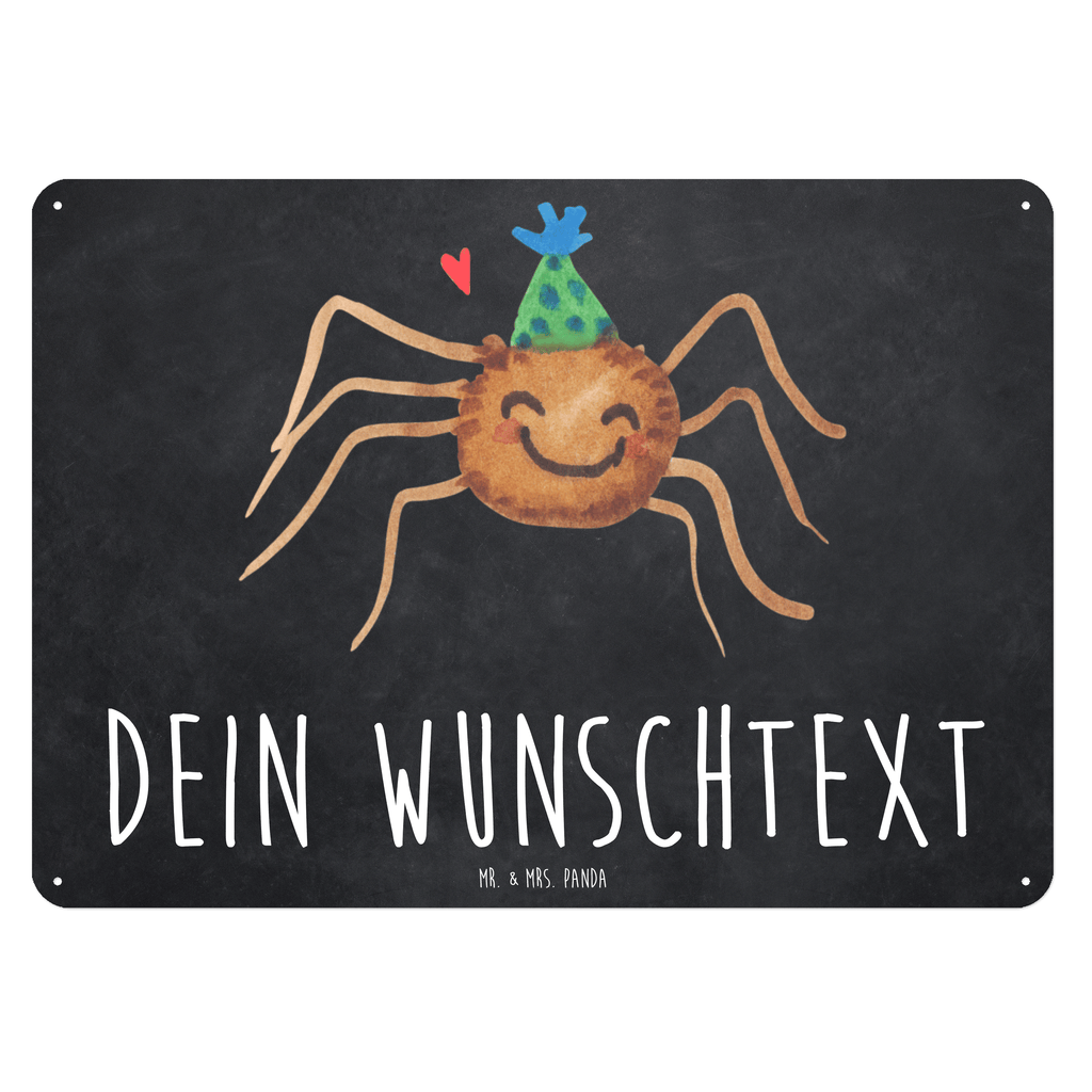 Personalisiertes Blechschild Spinne Agathe Party Blechschild, Metallschild, Geschenk Schild, Schild, Magnet-Metall-Schild, Deko Schild, Wandschild, Wand-Dekoration, Türschild, Spinne Agathe, Spinne, Agathe, Videos, Merchandise, Selbstliebe, Wunder, Motivation, Glück