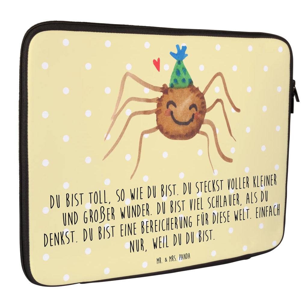 Notebook Tasche Spinne Agathe Party Notebook Tasche, Laptop, Computertasche, Tasche, Notebook-Tasche, Notebook-Reisehülle, Notebook Schutz, Spinne Agathe, Spinne, Agathe, Videos, Merchandise, Selbstliebe, Wunder, Motivation, Glück