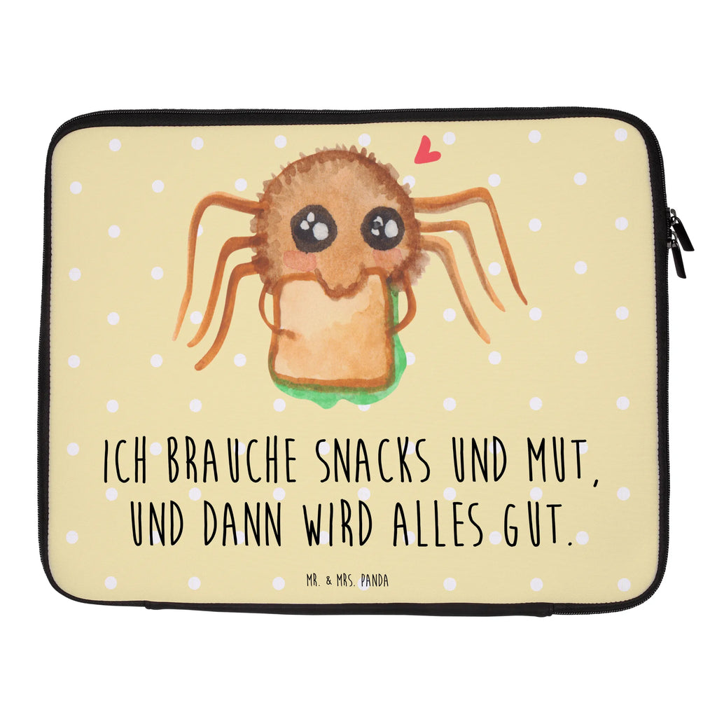 Notebook Tasche Spinne Agathe Sandwich Notebook Tasche, Laptop, Computertasche, Tasche, Notebook-Tasche, Notebook-Reisehülle, Notebook Schutz, Spinne Agathe, Spinne, Agathe, Videos, Merchandise, Glück, Mut, Hungrig, Verfressen, Lebensfreude, Alles wird gut, Hunger