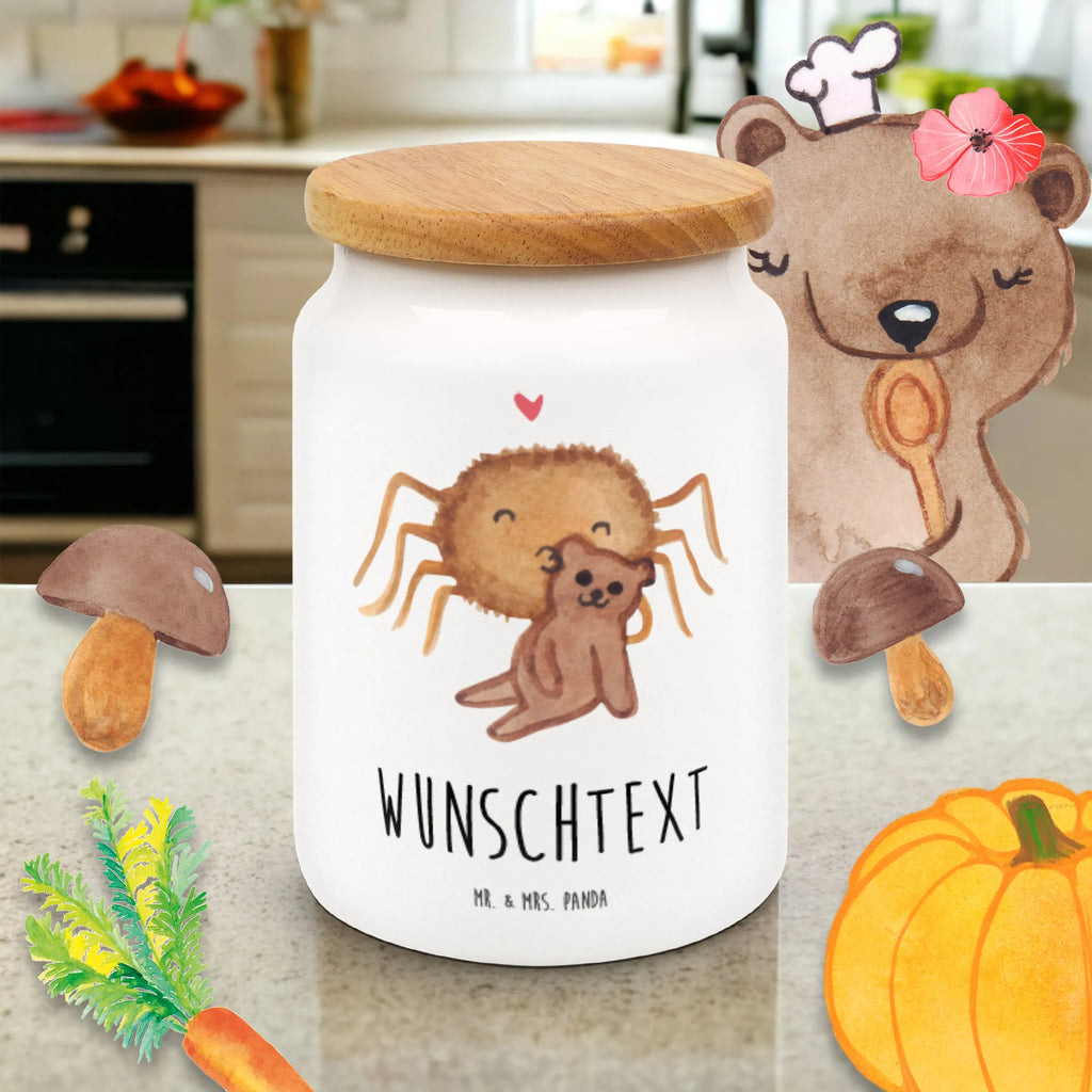 Personalisierte Vorratsdose Spinne Agathe Teddy Personalisierte Vorratsdose, Personalisierte Keksdose, Personalisierte Keramikdose, Personalisierte Leckerlidose, Personalisierte Dose, Personalisierter Vorratsbehälter, Personalisierte Aufbewahrungsdose, Spinne Agathe, Spinne, Agathe, Videos, Merchandise, Freundschaft, Liebesgeschenk, Verliebt, Liebesbeweis, Teddy, Treue, Miteinander, Dankeschön