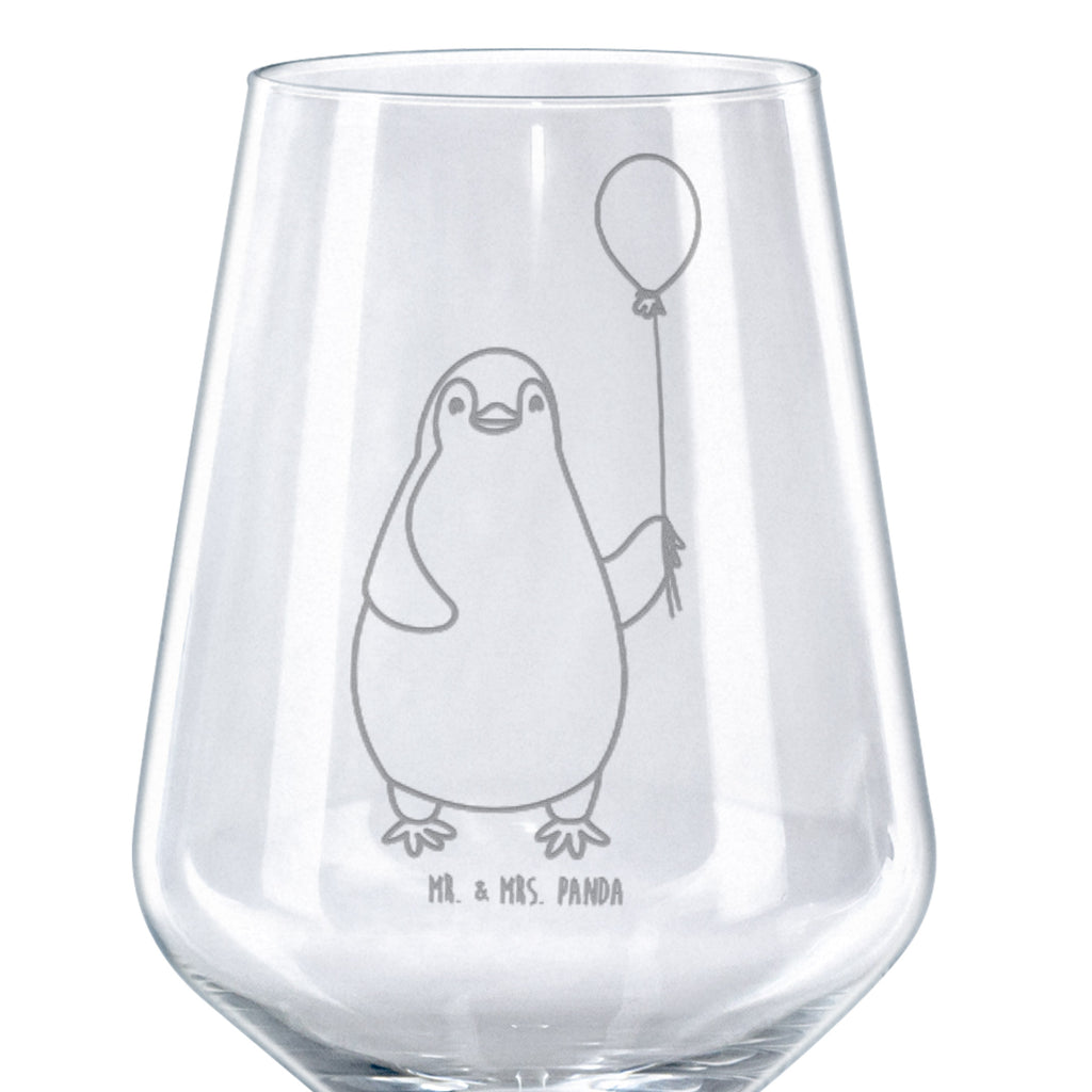 Rotwein Glas Pinguin Luftballon Rotweinglas, Weinglas, Rotwein Glas, Weinglas mit Gravur, Geschenk für Weinliebhaber, Spülmaschinenfeste Weingläser, Hochwertige Weinaccessoires, Pinguin, Pinguine, Luftballon, Tagträume, Lebenslust, Geschenk Freundin, Geschenkidee, beste Freundin, Motivation, Neustart, neues Leben, Liebe, Glück