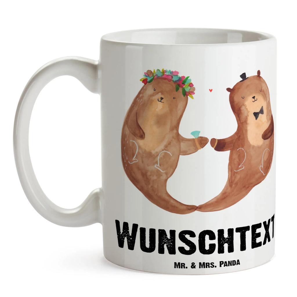 Personalisierte Tasse Hochzeitspaar Otter Personalisierte Tasse, Namenstasse, Wunschname, Personalisiert, Tasse, Namen, Drucken, Tasse mit Namen, Hochzeit, Hochzeitsgeschenk, Ehe, Hochzeitsfeier, Trauung, Trauungsgeschenk, Hochzeitskarte, Verlobungsfeier, Verlobungsgeschenk, Hochzeitsgeschenkideen, Hochzeitsgeschenke für Brautpaar, Hochzeitstag, Geschenk zur Hochzeit