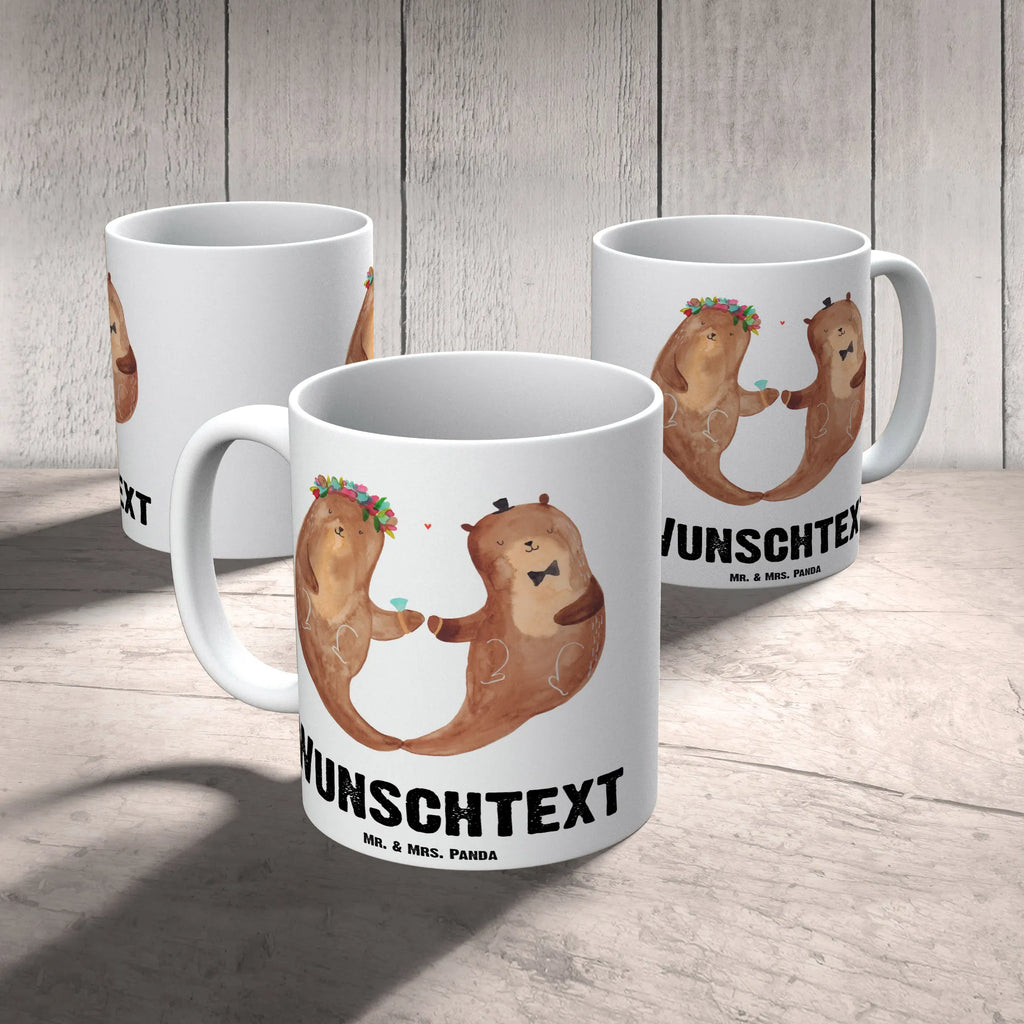 Personalisierte Tasse Hochzeitspaar Otter Personalisierte Tasse, Namenstasse, Wunschname, Personalisiert, Tasse, Namen, Drucken, Tasse mit Namen, Hochzeit, Hochzeitsgeschenk, Ehe, Hochzeitsfeier, Trauung, Trauungsgeschenk, Hochzeitskarte, Verlobungsfeier, Verlobungsgeschenk, Hochzeitsgeschenkideen, Hochzeitsgeschenke für Brautpaar, Hochzeitstag, Geschenk zur Hochzeit