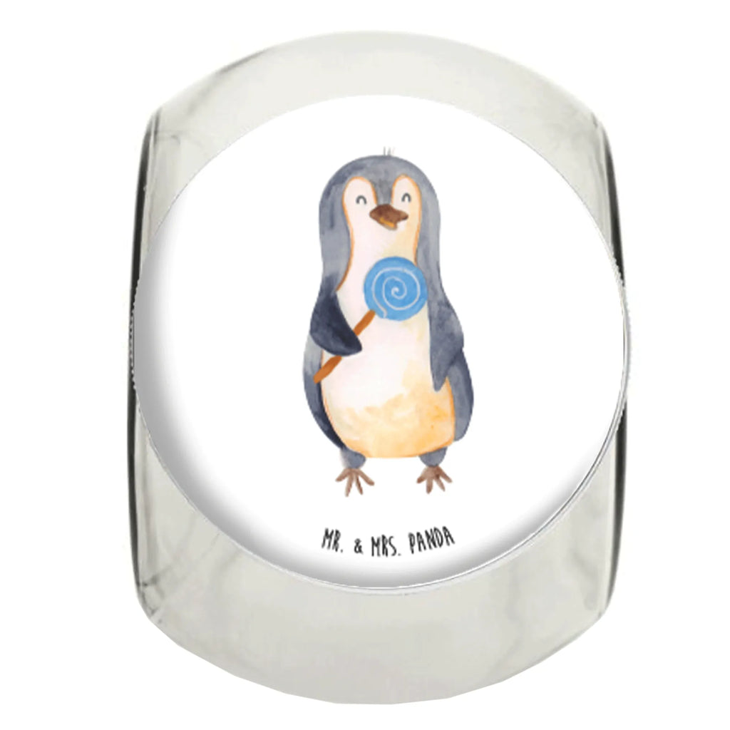 Bonbonglas Pinguin Lolli Vorratsdose, Vorratsbehälter, Süßigkeitenglas, Süßigkeitendose, Kaffeedose, Müslidose, Teedose, Keksbehälter, Keksedose, Glasdose, Glasbälter, Vorratsglas, Küchenbehälter, Aufbewahrungsdose, Aufbewahungsglas, Gewürzdose, Küchenorganizer, Snackdose, Pinguin, Pinguine, Lolli, Süßigkeiten, Blödsinn, Spruch, Rebell, Gauner, Ganove, Rabauke