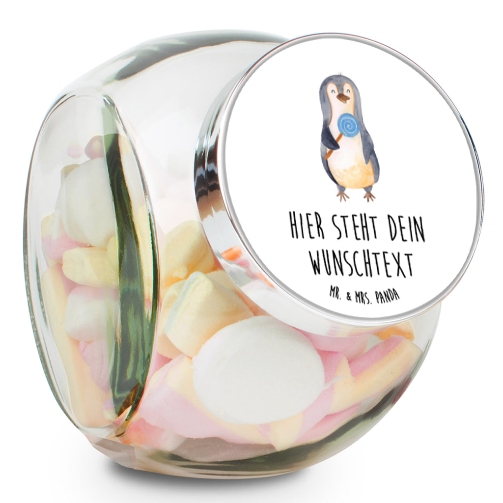 Personalisiertes Bonbonglas Pinguin Lolli Vorratsdose, Vorratsbehälter, Süßigkeitenglas, Süßigkeitendose, Kaffeedose, Müslidose, Teedose, Keksbehälter, Keksedose, Glasdose, Glasbälter, Vorratsglas, Küchenbehälter, Aufbewahrungsdose, Aufbewahungsglas, Gewürzdose, Küchenorganizer, Snackdose, Pinguin, Pinguine, Lolli, Süßigkeiten, Blödsinn, Spruch, Rebell, Gauner, Ganove, Rabauke