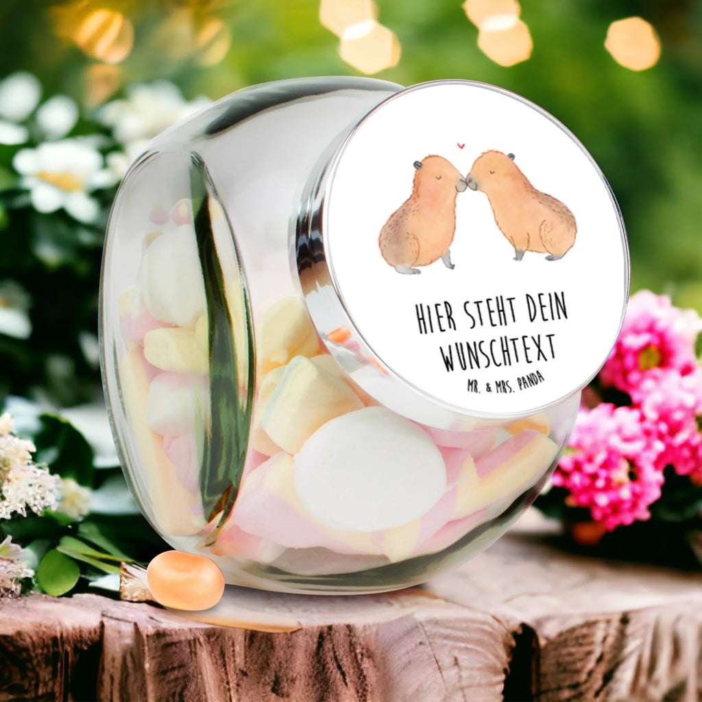 Personalisiertes Bonbonglas Capybara Liebe Vorratsdose, Vorratsbehälter, Süßigkeitenglas, Süßigkeitendose, Kaffeedose, Müslidose, Teedose, Keksbehälter, Keksedose, Glasdose, Glasbälter, Vorratsglas, Küchenbehälter, Aufbewahrungsdose, Aufbewahungsglas, Gewürzdose, Küchenorganizer, Snackdose, Tiermotive, Gute Laune, lustige Sprüche, Tiere, Capybara, Liebe, verliebt, Paar, Jahrestag, Kuschel Capybaras, Tierliebe, Romantisches Geschenk, Handgezeichnet, Verschmolzen, Geschenkidee, Beziehung, Partnertiere, Ich bin deins, Du bist meins, Liebesspruch, Herzlich, Valentinstag, Ehejubiläum, Liebesbeweis